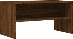 vidaXL - Tv-meubel - 80x40x40 - cm - bewerkt - hout - bruin - eikenkleur