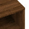 vidaXL - Tv-meubel - 80x40x40 - cm - bewerkt - hout - bruin - eikenkleur