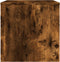 vidaXL - Tv-meubel - 80x40x40 - cm - bewerkt - hout - gerookt - eikenkleurig