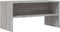vidaXL - Tv-meubel - 80x40x40 - cm - bewerkt - hout - grijs - sonoma - eikenkleurig