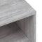 vidaXL - Tv-meubel - 80x40x40 - cm - bewerkt - hout - grijs - sonoma - eikenkleurig