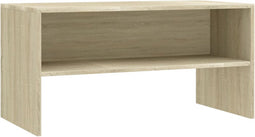 vidaXL - Tv-meubel - 80x40x40 - cm - bewerkt - hout - sonoma - eikenkleurig