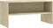 vidaXL - Tv-meubel - 80x40x40 - cm - bewerkt - hout - sonoma - eikenkleurig