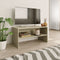 vidaXL - Tv-meubel - 80x40x40 - cm - bewerkt - hout - sonoma - eikenkleurig