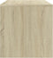 vidaXL - Tv-meubel - 80x40x40 - cm - bewerkt - hout - sonoma - eikenkleurig