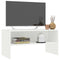 vidaXL - Tv-meubel - 80x40x40 - cm - bewerkt - hout - wit