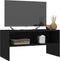 vidaXL - Tv-meubel - 80x40x40 - cm - bewerkt - hout - zwart