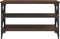 vidaXL - Tv-meubel - 80x40x50 - cm - bewerkt - hout - bruin - eikenkleur