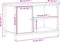 vidaXL - Tv-meubel - 80x40x50 - cm - bewerkt - hout - gerookt - eikenkleurig