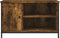 vidaXL - Tv-meubel - 80x40x50 - cm - bewerkt - hout - gerookt - eikenkleurig