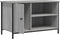 vidaXL - Tv-meubel - 80x40x50 - cm - bewerkt - hout - grijs - sonoma - eikenkleurig