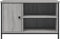 vidaXL - Tv-meubel - 80x40x50 - cm - bewerkt - hout - grijs - sonoma - eikenkleurig