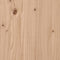 vidaXL - Tv-meubel - 82x38x45 - cm - bewerkt - hout