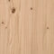 vidaXL - Tv-meubel - 82x38x45 - cm - bewerkt - hout - wit