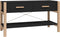 vidaXL - Tv-meubel - 82x38x45 - cm - bewerkt - hout - zwart