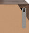 vidaXL - Tv-meubel - 88,5x27,5x30,5 - cm - bewerkt - hout - gerookt - eikenkleurig