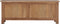 vidaXL - Tv-meubel - 90x30x35 - cm - massief - teakhout