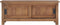 vidaXL - Tv-meubel - 90x30x35 - cm - massief - teakhout