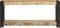 vidaXL - Tv-meubel - 90x30x40 - cm - massief - gerecycled - hout