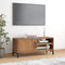 vidaXL - Tv-meubel - 90x30x40 - cm - massief - grenenhout - bruin
