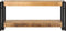 vidaXL - Tv-meubel - 90x30x40 - cm - massief - mangohout