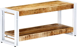 vidaXL - Tv-meubel - 90x30x40 - cm - massief - mangohout