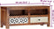 vidaXL - Tv-meubel - 90x30x40 - cm - massief - sheeshamhout