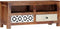 vidaXL - Tv-meubel - 90x30x40 - cm - massief - sheeshamhout