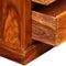 vidaXL - Tv-meubel - 90x30x40 - cm - massief - sheeshamhout