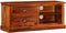 vidaXL - Tv-meubel - 90x30x40 - cm - massief - sheeshamhout