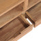 vidaXL - Tv-meubel - 90x30x40 - cm - massief - teakhout