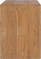 vidaXL - Tv-meubel - 90x30x40 - cm - massief - teakhout