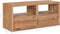 vidaXL - Tv-meubel - 90x30x40 - cm - massief - teakhout