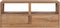 vidaXL - Tv-meubel - 90x30x40 - cm - massief - teakhout