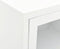 vidaXL - Tv-meubel - 90x30x44 - cm - staal - en - glas - wit