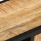 vidaXL - Tv-meubel - 90x30x48 - cm - ruw - mangohout