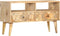 vidaXL - Tv-meubel - 90x30x50 - cm - massief - mangohout