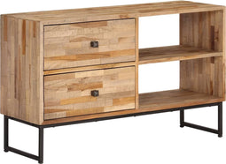 vidaXL - Tv-meubel - 90x30x55 - cm - gerecycled - teakhout
