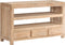 vidaXL - Tv-meubel - 90x30x55 - cm - massief - acaciahout - lichtbruin