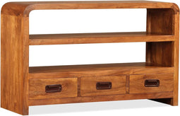 vidaXL - Tv-meubel - 90x30x55 - cm - massief - acaciahout