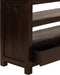 vidaXL - Tv-meubel - 90x30x55 - cm - massief - acaciahout - donkerbruin