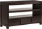 vidaXL - Tv-meubel - 90x30x55 - cm - massief - acaciahout - donkerbruin