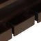 vidaXL - Tv-meubel - 90x30x55 - cm - massief - acaciahout - donkerbruin