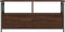 vidaXL - Tv-meubel - 90x33x45 - cm - bewerkt - hout - en - ijzer - bruin - eikenkleur