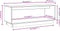 vidaXL - Tv-meubel - 90x35x35 - cm - massief - grenenhout - grijs