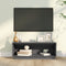 vidaXL - Tv-meubel - 90x35x35 - cm - massief - grenenhout - grijs