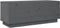 vidaXL - Tv-meubel - 90x35x35 - cm - massief - grenenhout - grijs