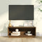vidaXL - Tv-meubel - 90x35x35 - cm - massief - grenenhout - honingbruin