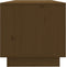vidaXL - Tv-meubel - 90x35x35 - cm - massief - grenenhout - honingbruin