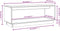 vidaXL - Tv-meubel - 90x35x35 - cm - massief - grenenhout - honingbruin